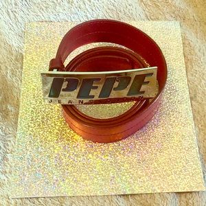 Pepe Jeans London Leather Belt Unisex